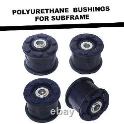 4 pcs Rear Axle Subframe Control Arm Mounts Polyurethane Bushings for BMW E53 X5