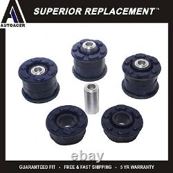 4 pcs Rear Axle Subframe Control Arm Mounts Polyurethane Bushings for BMW E53 X5