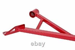 BMR 15-17 S550 Mustang Front 4-Point Subframe Chassis Brace Red