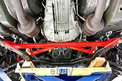 BMR 15-17 S550 Mustang Front 4-Point Subframe Chassis Brace Red