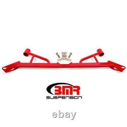 BMR Suspension Front Subframe Brace Red for Ford Mustang 2015-2019