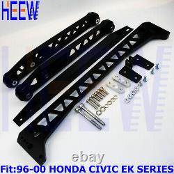 Billet Rear Lower Control Arm Subframe Brace Tie Bar For Honda CIVIC Ek 96-00 F7