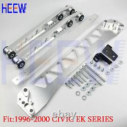 Billet Rear Lower Control Arm Subframe Brace Tie Bar Honda CIVIC Ek 96-00 Bwr Sw