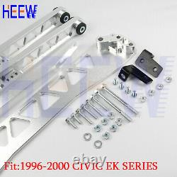 Billet Rear Lower Control Arm Subframe Brace Tie Bar Honda CIVIC Ek 96-00 Bwr Sw