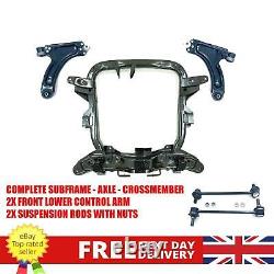Complete Vauxhall Corsa C Front Subframe Dpf With Controls Arms -suspension Rods