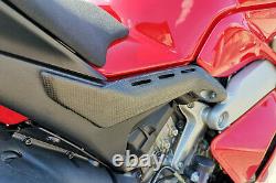 Ducati Panigale V4 / S CNC Racing Rear subframe covers Matt Carbon Racing Motogp