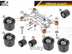 For Bmw X5 E53 Rear Subframe Axle Carrier Front Differential Bush Bushes Set