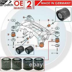 For Bmw X5 E53 Rear Subframe Axle Carrier Front Differential Bush Bushes Set