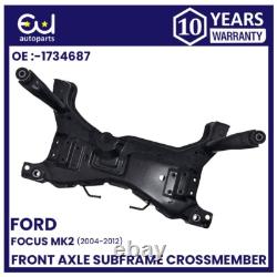For Ford Focus Mk2 2004-2012 New Front Axle Subframe Crossmember 1734687
