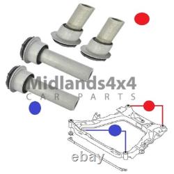 For Nissan Serena C26 10-16 4pcs Front Subframe Body Front & Rear Bush Kit