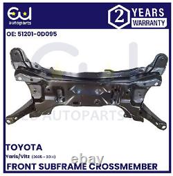 For Toyota Yaris Brand New Front Subframe Cross Member 2005-2010 51201-0d090