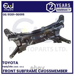 For Toyota Yaris Brand New Front Subframe Cross Member 2005-2010 51201-0d090