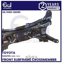 For Toyota Yaris Brand New Front Subframe Cross Member 2005-2010 51201-0d090