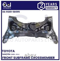 For Toyota Yaris Brand New Front Subframe Cross Member 2005-2010 51201-0d090