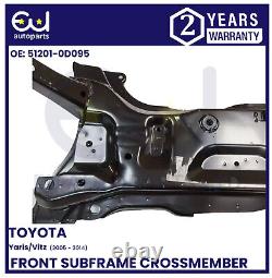 For Toyota Yaris Brand New Front Subframe Cross Member 2005-2010 51201-0d090