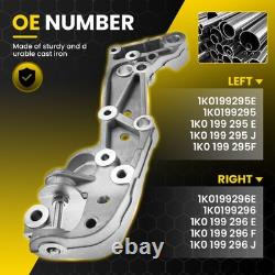 For VW Mk5 Mk6 Golf GTI Jetta Sub Frame Control Arm Mount 1K0199295F, 1K0199296E