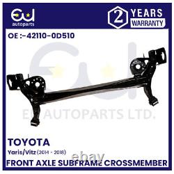 Front Axle Carrier Subframe Crossmember for toyota Yaris Vitz 14-18 42110-0D510