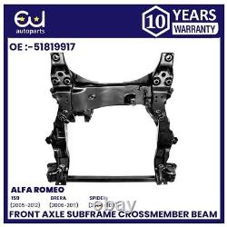 Front Axle Subframe Crossmember Cradle For Alfa Romeo 159 05-12 Only 2wd