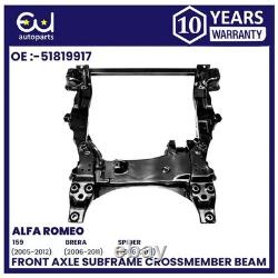 Front Axle Subframe Crossmember Cradle For Alfa Romeo Brera 2006-2011 Only 2wd