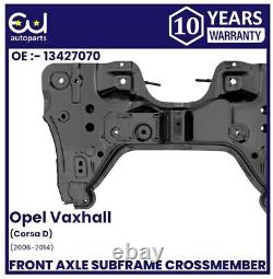 Front Axle Subframe Crossmember Engine Carrier For Opel Vauxhall Corsa D 2006-14