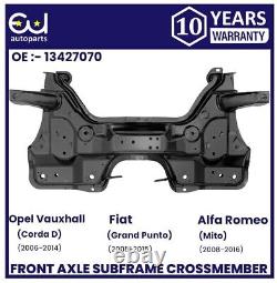 Front Axle Subframe Crossmember Engine Carrier For Opel Vauxhall Corsa D 2006-14