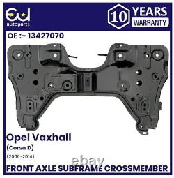 Front Axle Subframe Crossmember Engine Carrier For Opel Vauxhall Corsa D 2006-14