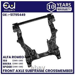 Front Axle Subframe Crossmember For Alfa Romeo 159 4wd 2005-2011 51795449