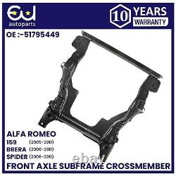 Front Axle Subframe Crossmember For Alfa Romeo 159 4wd 2005-2011 51795449