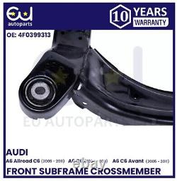 Front Axle Subframe Crossmember For Audi A6 C6 Mk3 Avant 2004-11 Manual Cvt Only