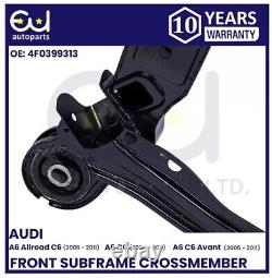 Front Axle Subframe Crossmember For Audi A6 C6 Mk3 Avant 2004-11 Manual Cvt Only