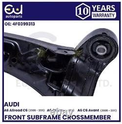 Front Axle Subframe Crossmember For Audi A6 C6 Mk3 Avant 2004-11 Manual Cvt Only