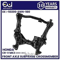 Front Axle Subframe Crossmember For Honda Cr-v Mk3 2.0 Petrol 06-12 50200swn980