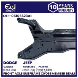 Front Axle Subframe Crossmember For Jeep Patriot 07-17 Compass 06-17 Caliber 06