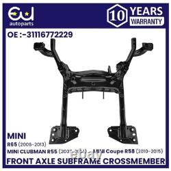 Front Axle Subframe Crossmember For Mini Cooper S Sd D Clubman R55 R56 R58 06-15
