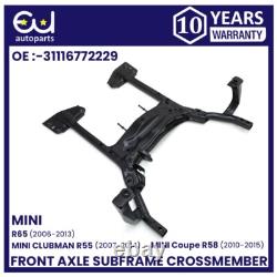 Front Axle Subframe Crossmember For Mini Cooper S Sd D Clubman R55 R56 R58 06-15