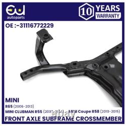 Front Axle Subframe Crossmember For Mini Cooper S Sd D Clubman R55 R56 R58 06-15