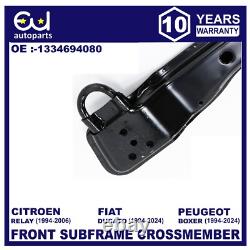 Front Lower Subframe Radiator Towing Bar For Fiat Ducato Peugeot Boxer 1994+