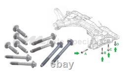 Front Subframe Axle Control Arms Stab Links Fitting Kit for Fiat Punto 2009