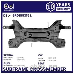 Front Subframe Axle Crossmember For Audi A1 Seat Ibiza Mk5 Polo Diesel6r0199315l