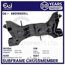 Front Subframe Axle Crossmember For Audi A1 Seat Ibiza Mk5 Polo Diesel6r0199315l