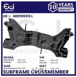 Front Subframe Axle Crossmember For Audi A1 Seat Ibiza Mk5 Polo Diesel6r0199315l