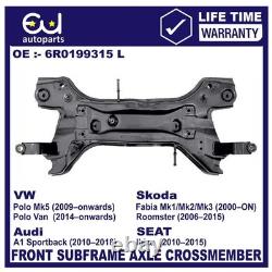 Front Subframe Axle Crossmember For Audi A1 Seat Ibiza Polo V Diesel 6r0199315l