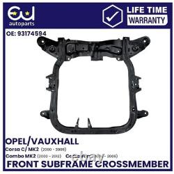 Front Subframe Axle Crossmember For Opel Vauxhall Combo C Corsa C Excluding Dpf