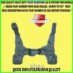 Front Subframe Axle Crossmember For Peugeot Fiat Citroen 2002 Match Part Number