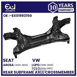 Front Subframe Axle Crossmember For Vw Lupo Polo Seat Arosa 1999-2005 6x0199315g