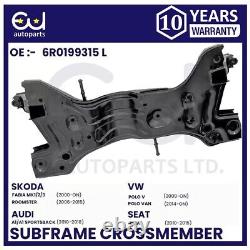 Front Subframe Axle Crossmember For Vw Polo & Van 09- Skoda Fabia Roomster