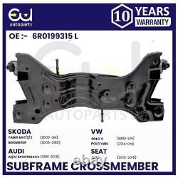 Front Subframe Axle Crossmember For Vw Polo & Van 09- Skoda Fabia Roomster