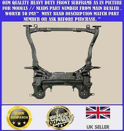 Front Subframe Cross Member Axle For Opel Vauxhall Mokka 2012 Match # 95369845