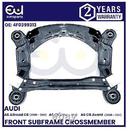 Front Subframe Cross Member For Audi A6 C6 Mk3 Avant 2004-2011 Manual Cvt Only