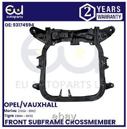 Front Subframe Cross Member For Opel Vauxhall Meriva A Tigra Excluding Dpf 04-10